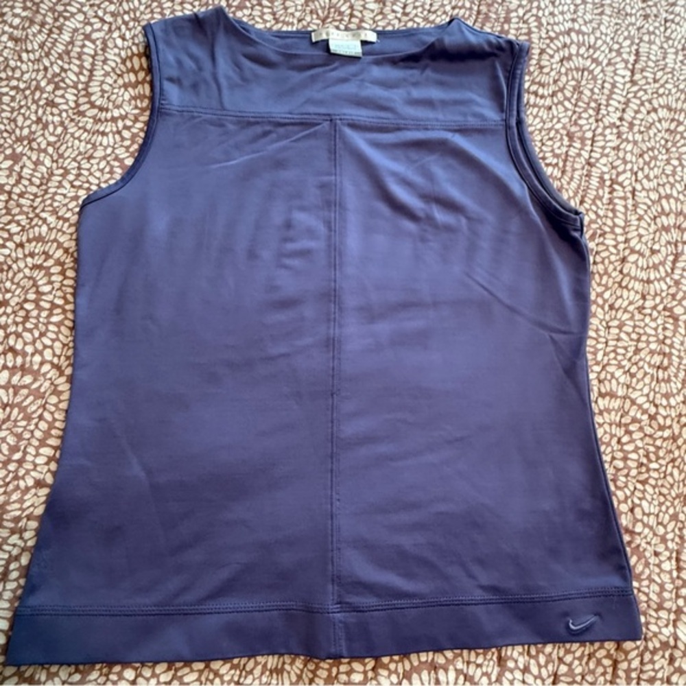 Nike Golf Dri-FIT Sleeveless Nylon Purple Tank L Athleisure‎